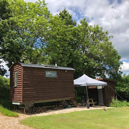 The Shepherds Hut At The Shippen, Tiphayes 호니턴 외부 사진